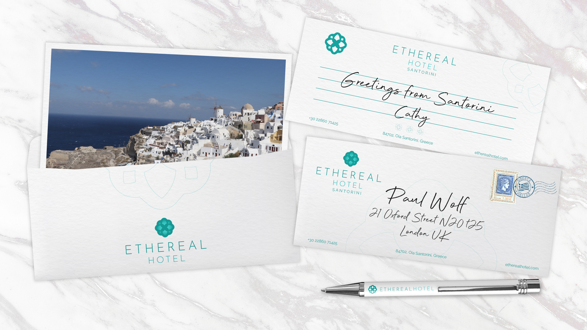 Ethereal Hotel Branding