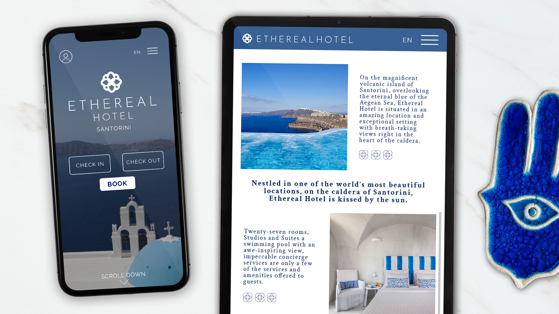 Ethereal Hotel Branding