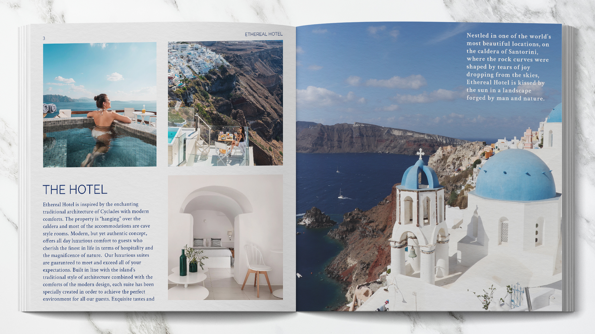 Ethereal Hotel Branding